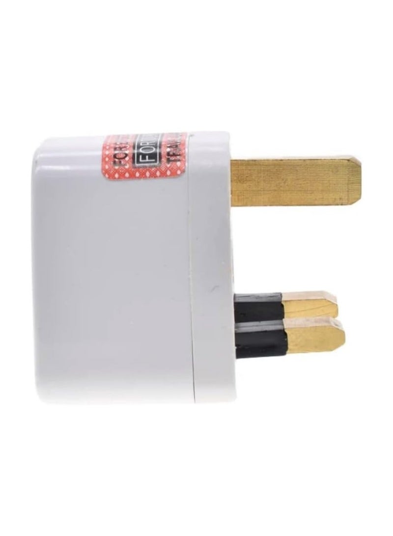 Cool Baby Universal Power Plug for UAE/KSA/UK/HK, 3 Pin Travel Adapter, Power Converter Socket - Image 2